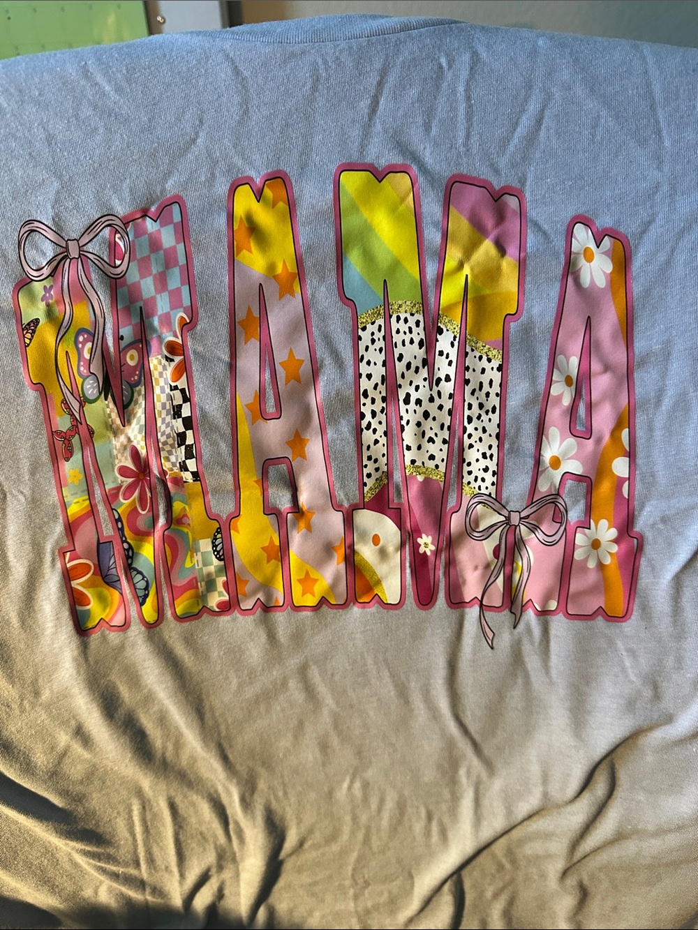George Multicolor 'MAMA' Graphic Short Sleeve Tee